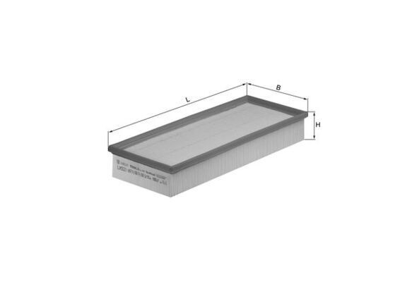 KX2 Mahle Original Filtro de combustível